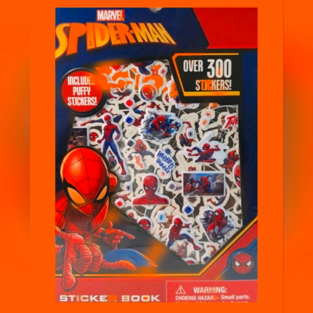 COPY - Marvel Stickers Spider-Man 300 puffy stickers